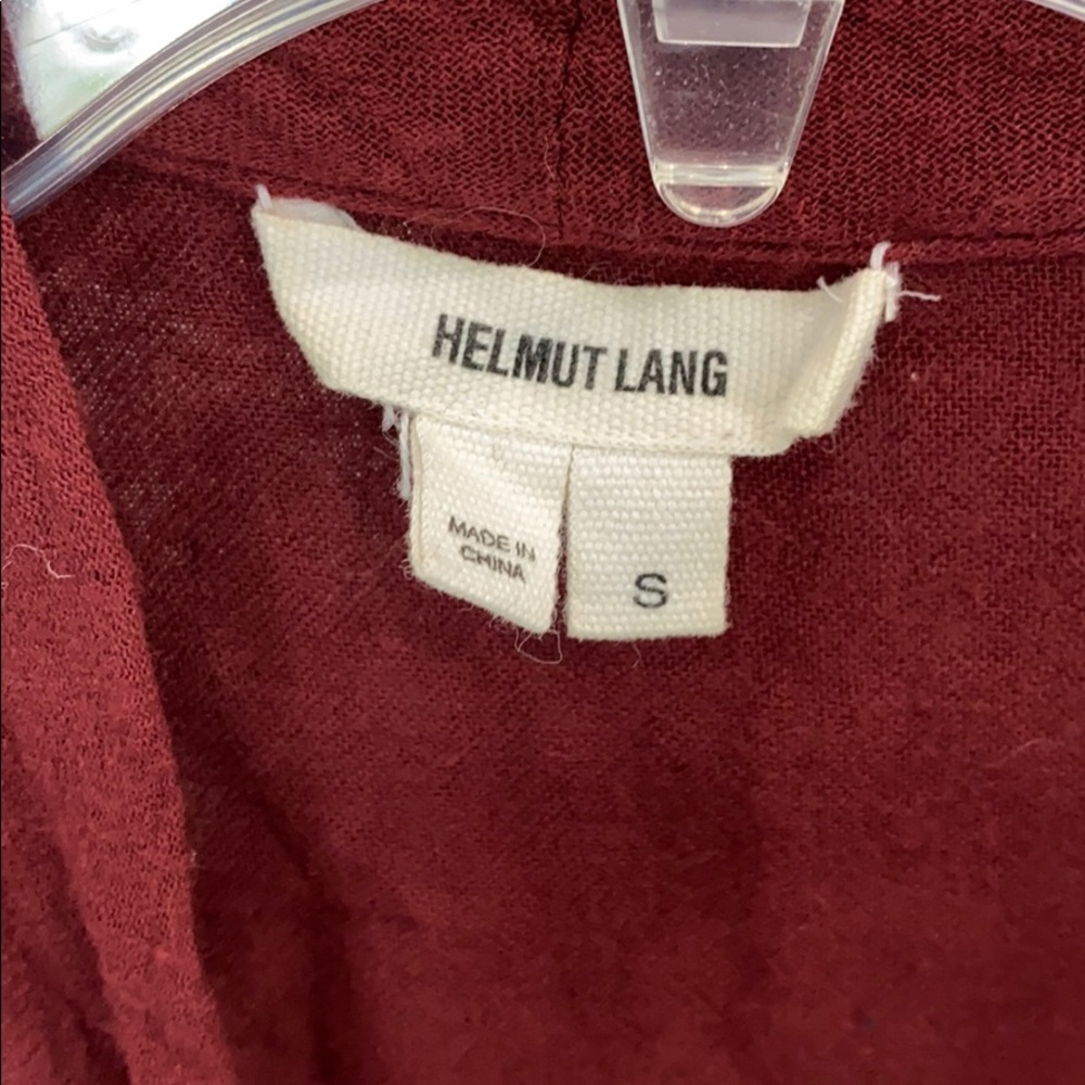 Helmut Lang Delta Overlap Top S Small - image 2